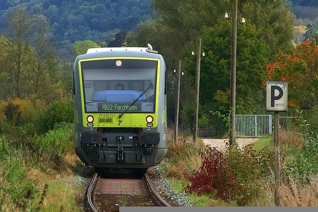 Regionalbahnen im ländlichen Raum - Garant für eine "Mobilität für Alle". Quelle: www.pixabay.com/Wolfgang-Eckert
