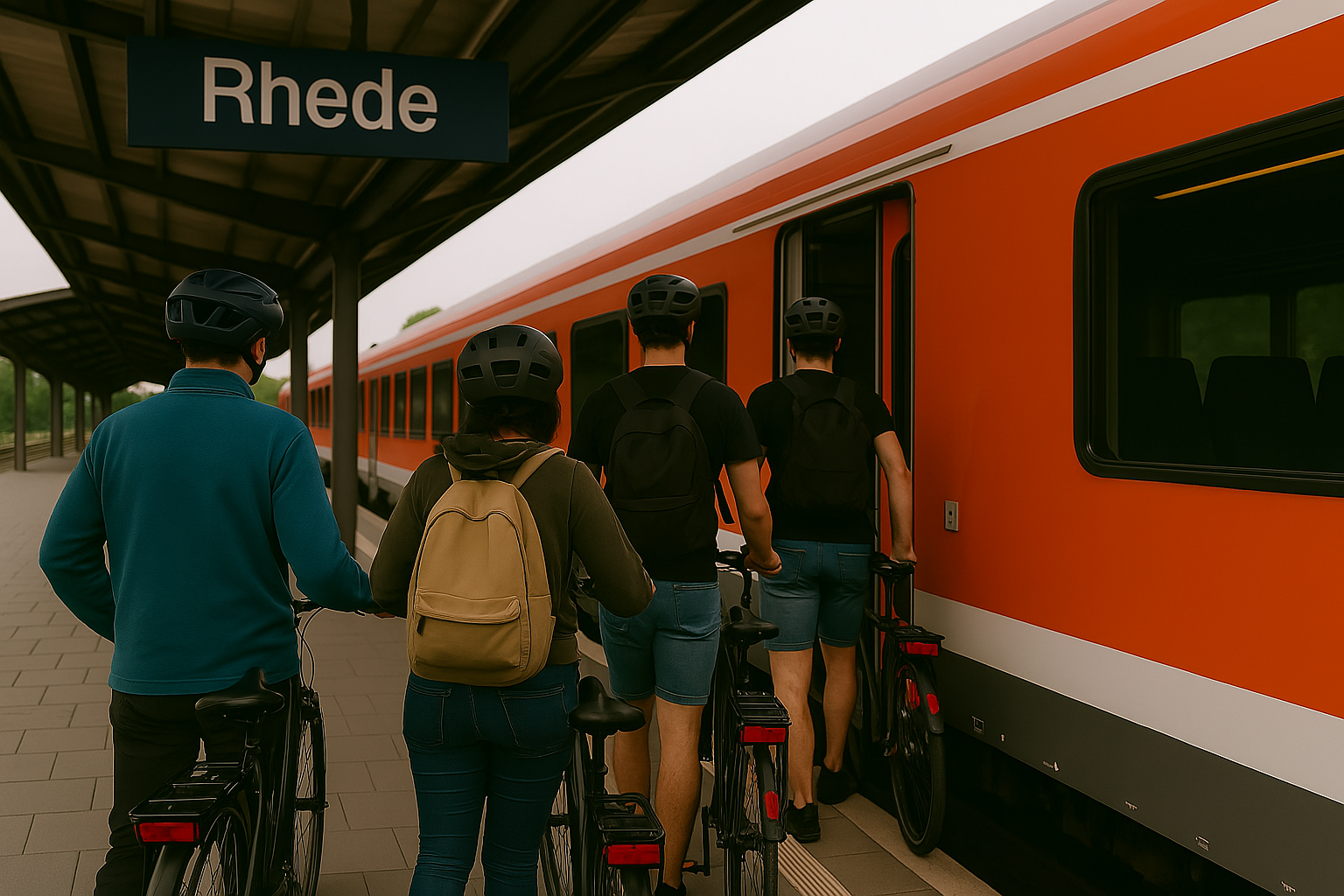  Nur so gelingt die Verkehrswende! / Das dargestellte Bild ist mittels KI erstellt und nicht authentisch.
